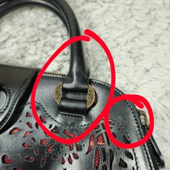 Alexander McQueen A/W 2006 Widows of Culloden Novak Tartan Laser Cut Satchel Bag - Picture 8 of 16